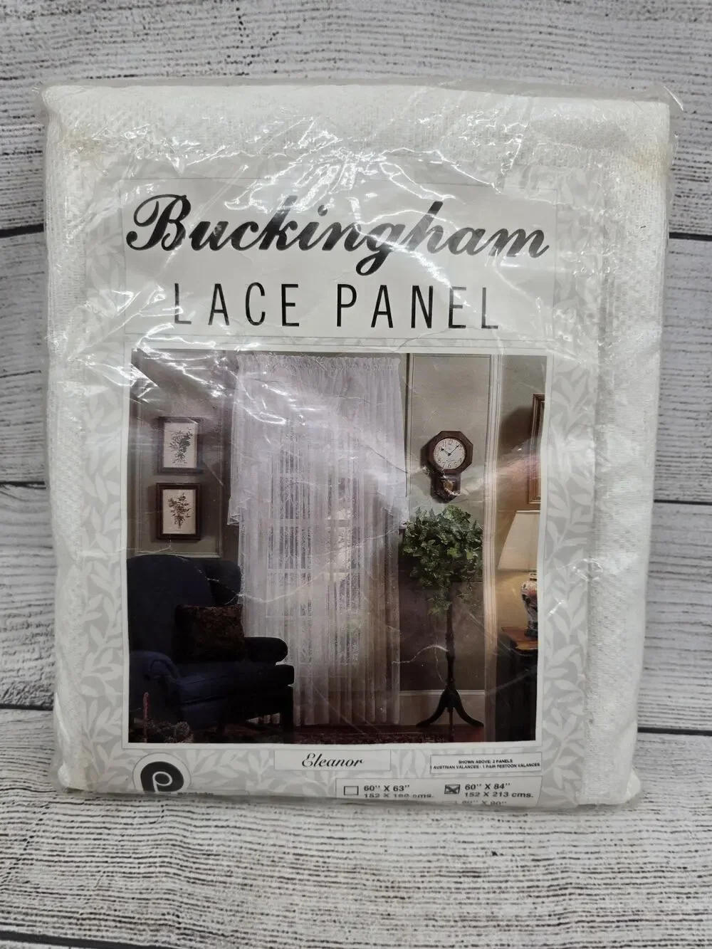 Buckingham Eleanor lace Valance Panel 60